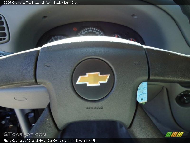 Black / Light Gray 2006 Chevrolet TrailBlazer LS 4x4
