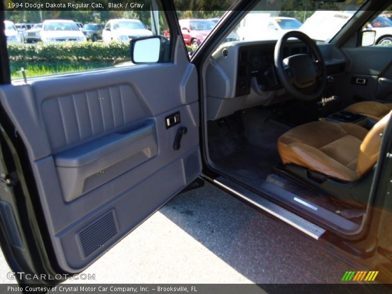 Black / Gray 1994 Dodge Dakota Regular Cab