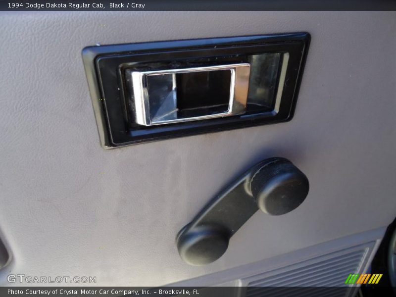 Black / Gray 1994 Dodge Dakota Regular Cab