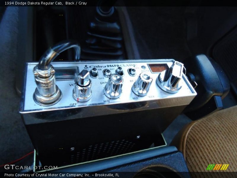 Black / Gray 1994 Dodge Dakota Regular Cab