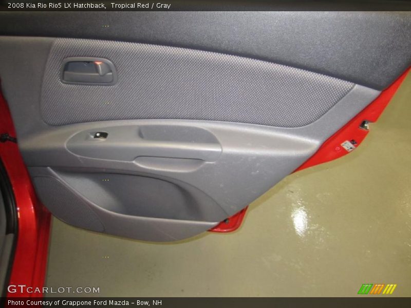 Tropical Red / Gray 2008 Kia Rio Rio5 LX Hatchback