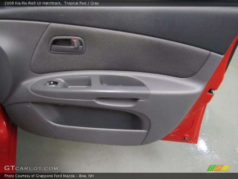 Tropical Red / Gray 2008 Kia Rio Rio5 LX Hatchback