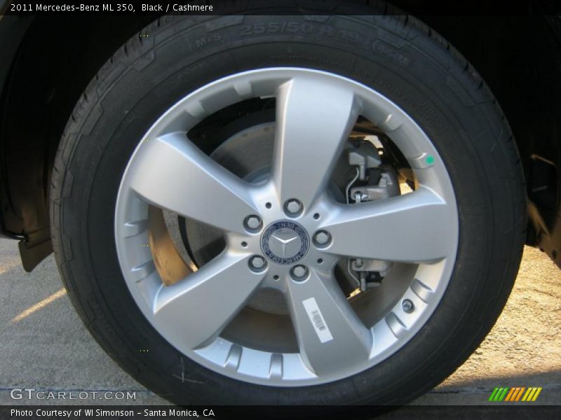 Black / Cashmere 2011 Mercedes-Benz ML 350
