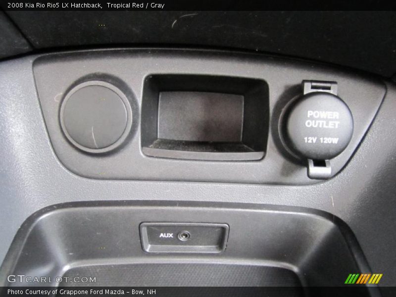 Tropical Red / Gray 2008 Kia Rio Rio5 LX Hatchback