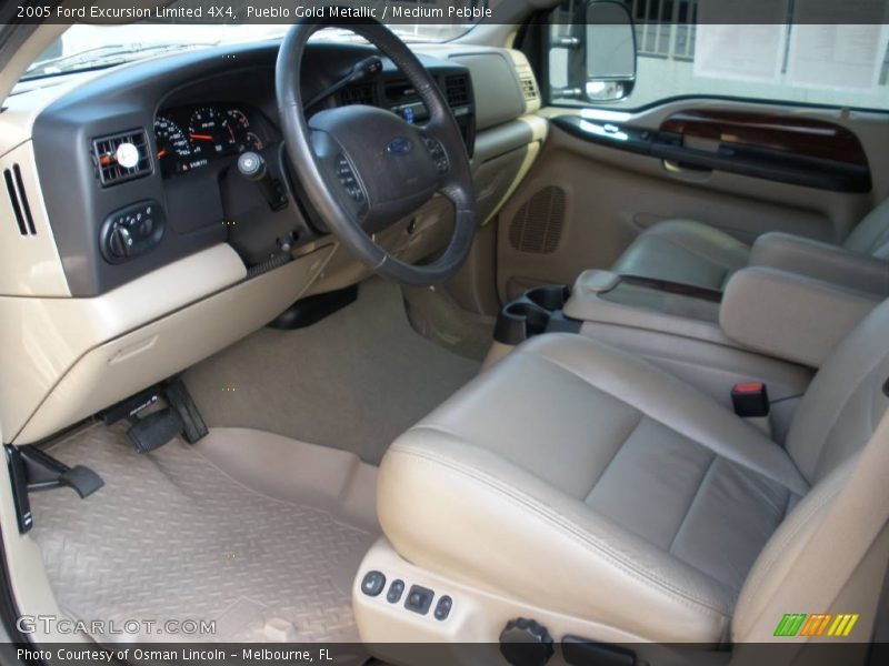 Pueblo Gold Metallic / Medium Pebble 2005 Ford Excursion Limited 4X4