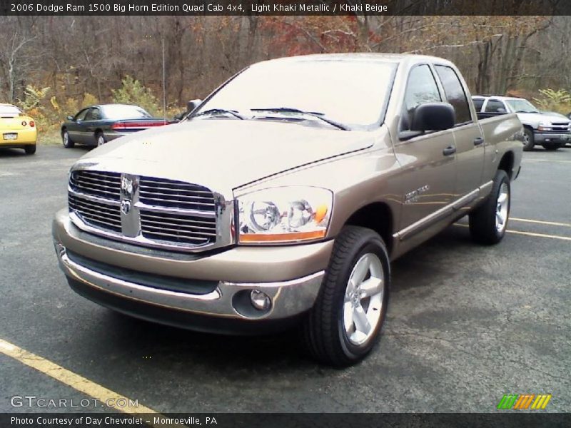Light Khaki Metallic / Khaki Beige 2006 Dodge Ram 1500 Big Horn Edition Quad Cab 4x4