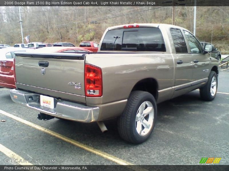 Light Khaki Metallic / Khaki Beige 2006 Dodge Ram 1500 Big Horn Edition Quad Cab 4x4