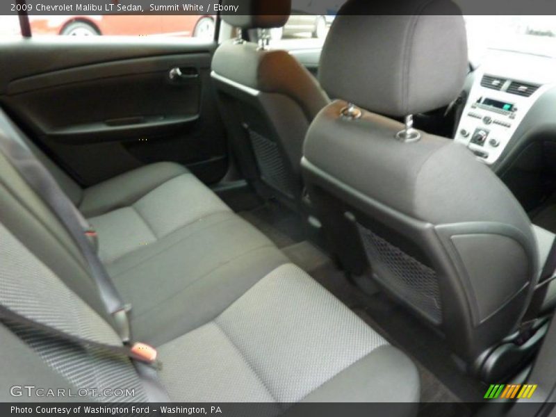 Summit White / Ebony 2009 Chevrolet Malibu LT Sedan