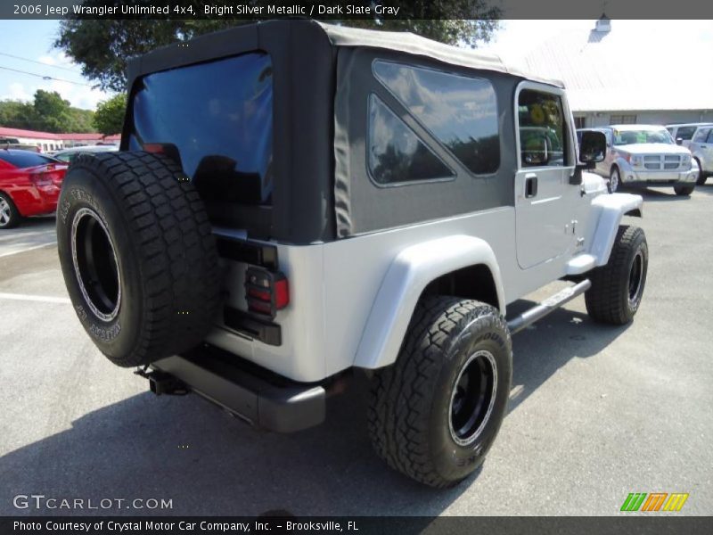 Bright Silver Metallic / Dark Slate Gray 2006 Jeep Wrangler Unlimited 4x4