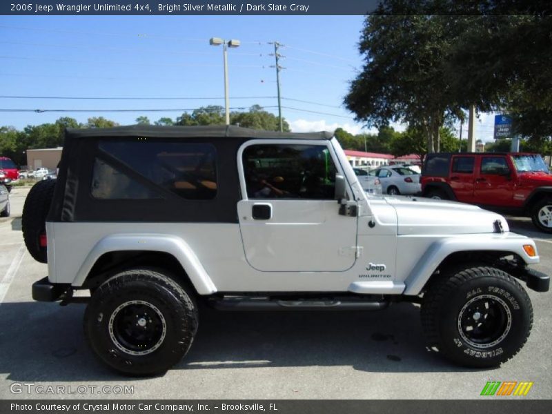 Bright Silver Metallic / Dark Slate Gray 2006 Jeep Wrangler Unlimited 4x4
