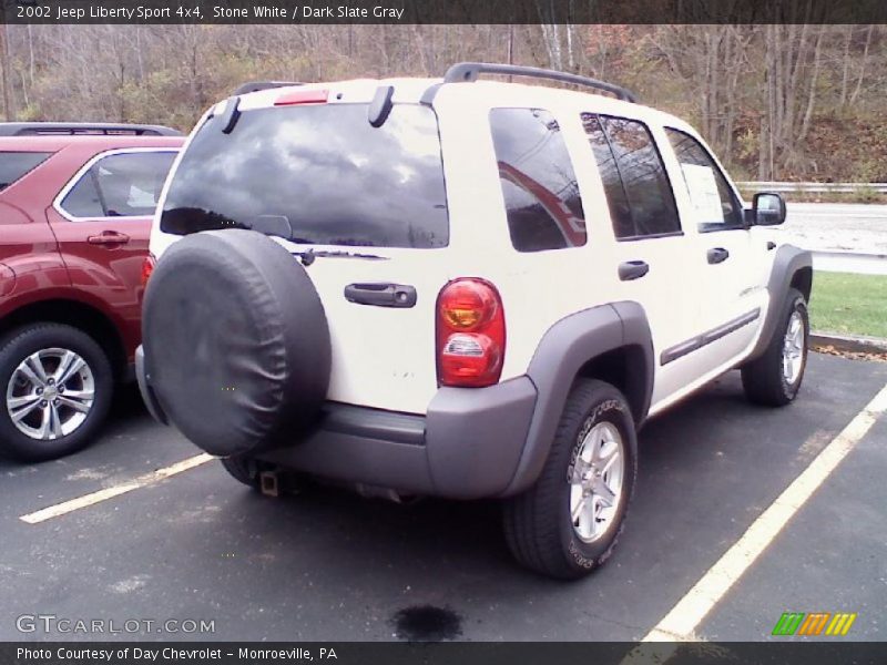 Stone White / Dark Slate Gray 2002 Jeep Liberty Sport 4x4