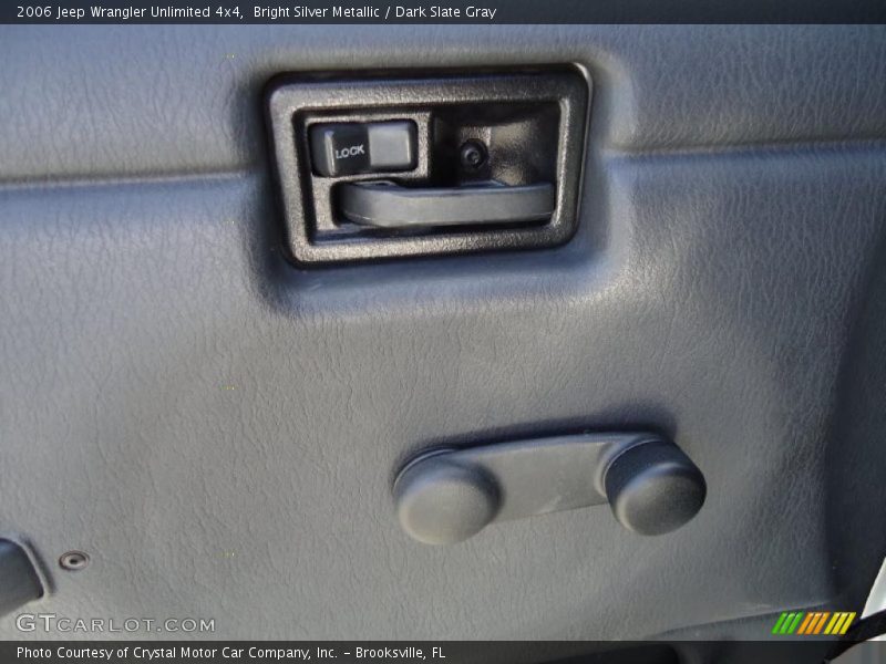 Bright Silver Metallic / Dark Slate Gray 2006 Jeep Wrangler Unlimited 4x4