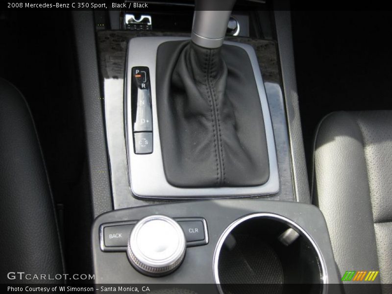 Black / Black 2008 Mercedes-Benz C 350 Sport