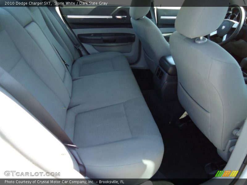 Stone White / Dark Slate Gray 2010 Dodge Charger SXT