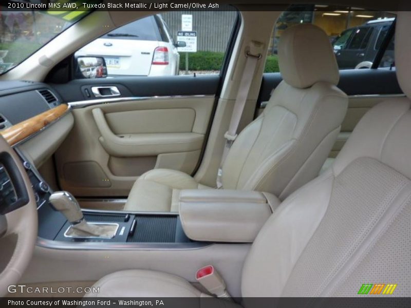  2010 MKS AWD Light Camel/Olive Ash Interior