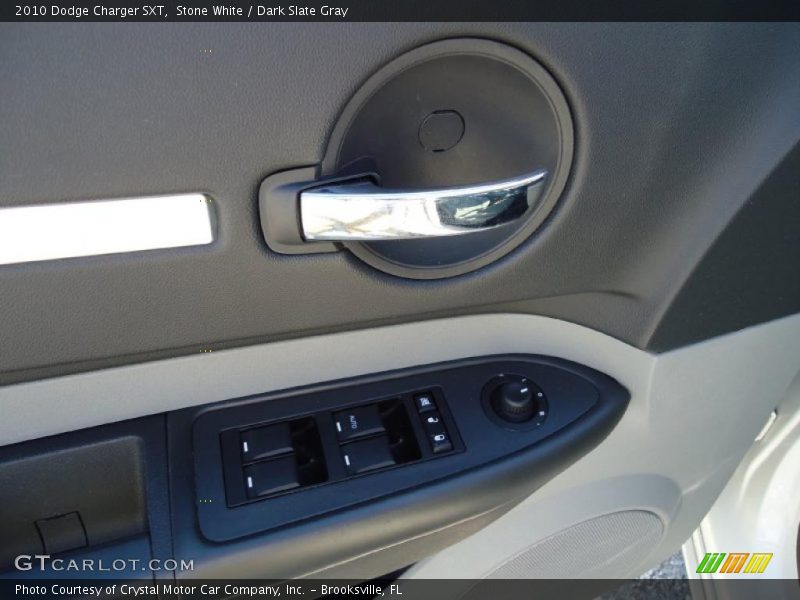 Stone White / Dark Slate Gray 2010 Dodge Charger SXT