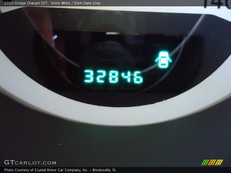 Stone White / Dark Slate Gray 2010 Dodge Charger SXT