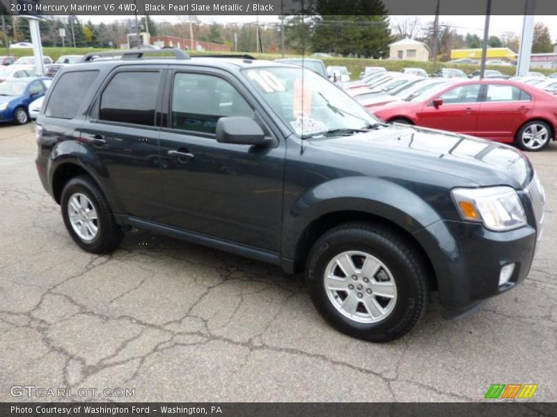 Black Pearl Slate Metallic / Black 2010 Mercury Mariner V6 4WD