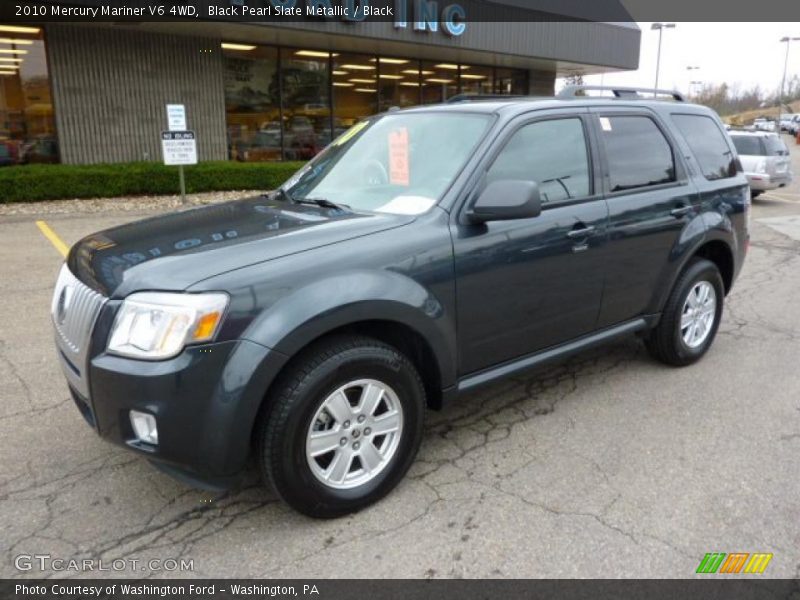 Black Pearl Slate Metallic / Black 2010 Mercury Mariner V6 4WD