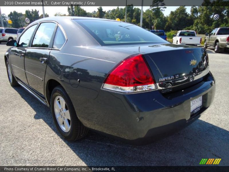 Cyber Gray Metallic / Gray 2010 Chevrolet Impala LT