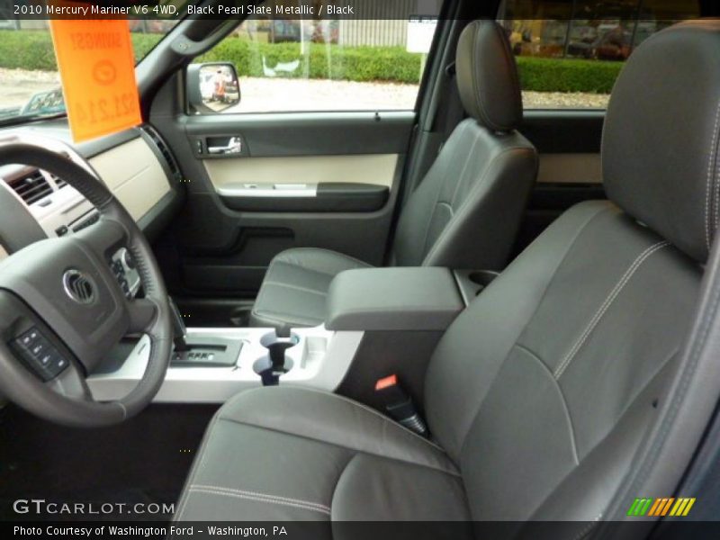 Black Pearl Slate Metallic / Black 2010 Mercury Mariner V6 4WD