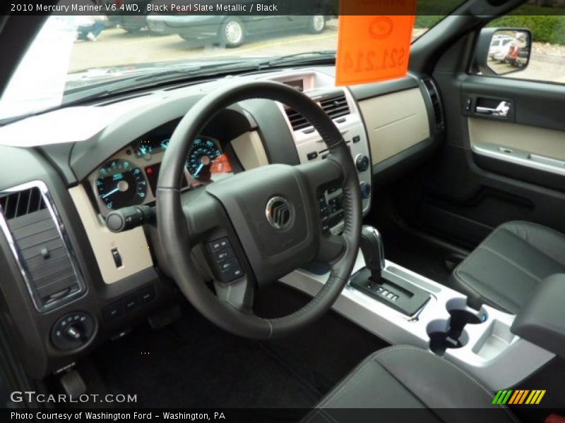 Black Pearl Slate Metallic / Black 2010 Mercury Mariner V6 4WD