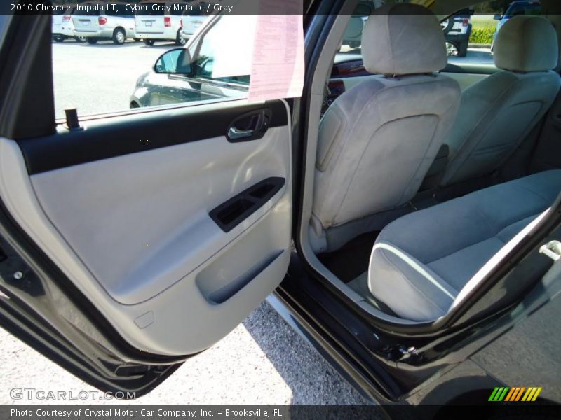 Cyber Gray Metallic / Gray 2010 Chevrolet Impala LT