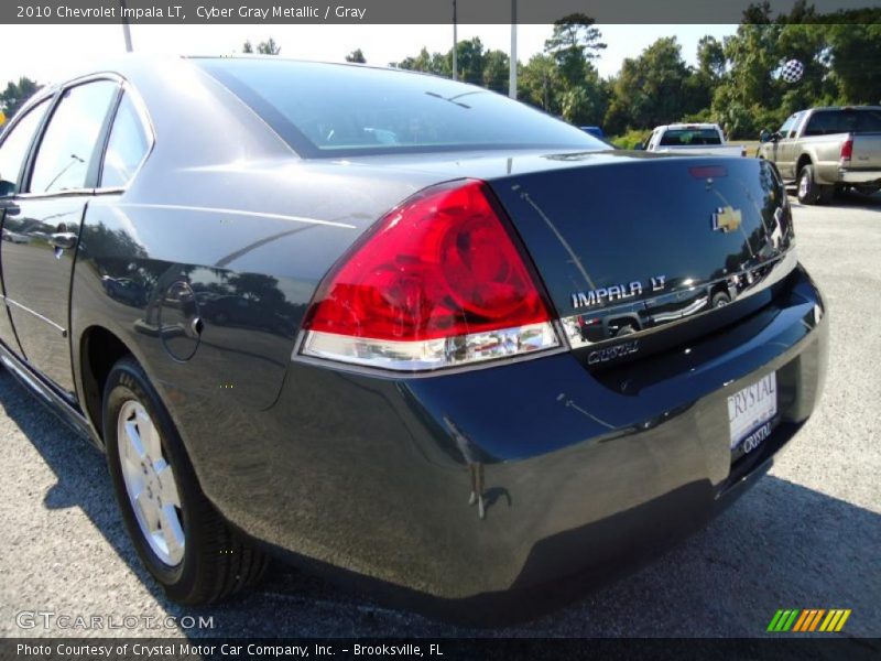 Cyber Gray Metallic / Gray 2010 Chevrolet Impala LT