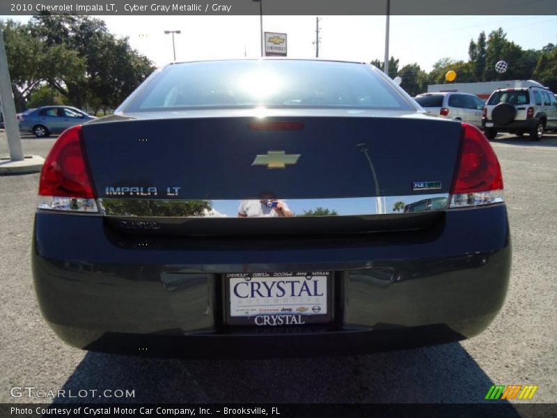 Cyber Gray Metallic / Gray 2010 Chevrolet Impala LT