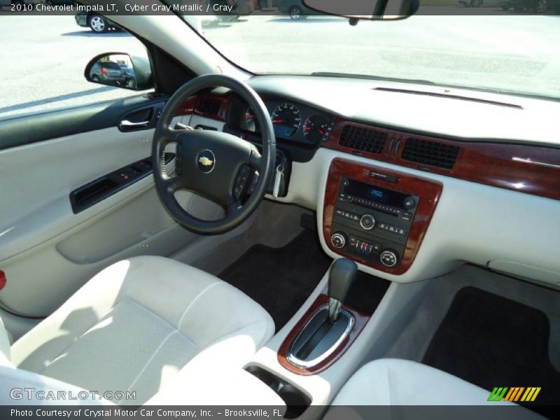 Cyber Gray Metallic / Gray 2010 Chevrolet Impala LT