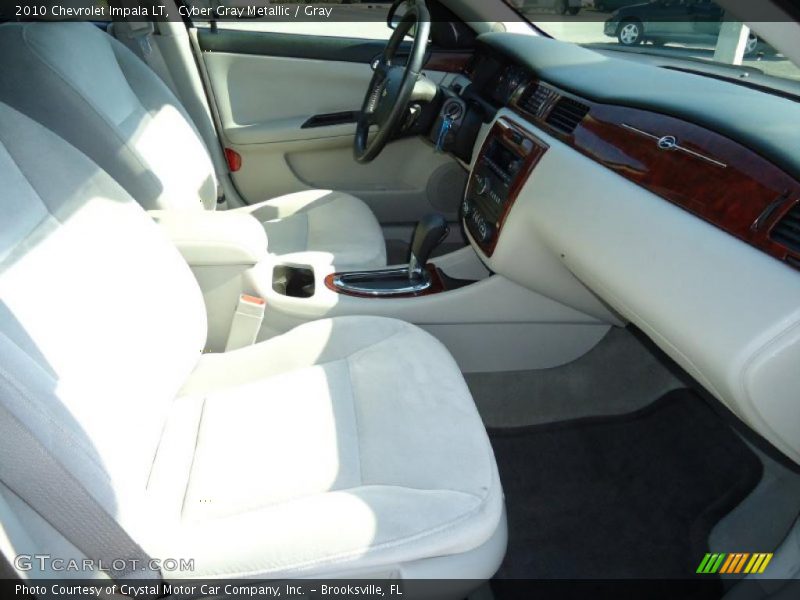 Cyber Gray Metallic / Gray 2010 Chevrolet Impala LT