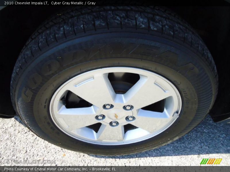 Cyber Gray Metallic / Gray 2010 Chevrolet Impala LT