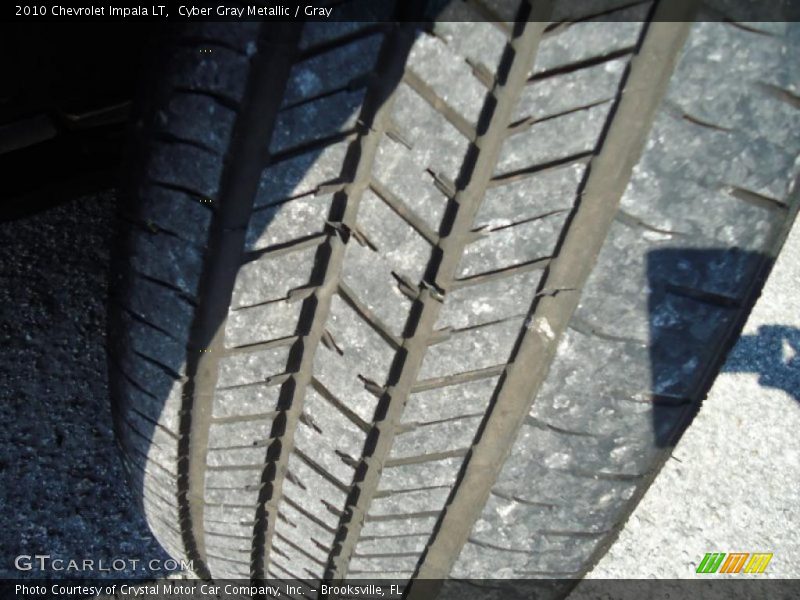 Cyber Gray Metallic / Gray 2010 Chevrolet Impala LT