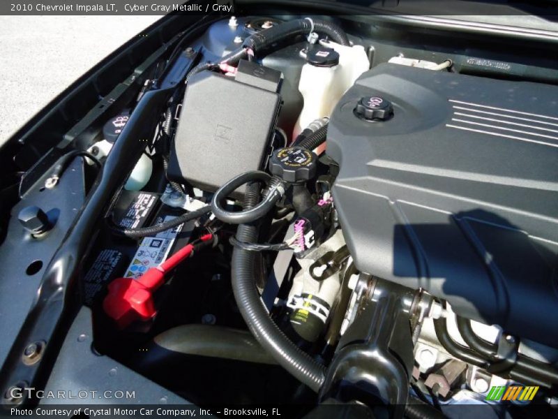 Cyber Gray Metallic / Gray 2010 Chevrolet Impala LT