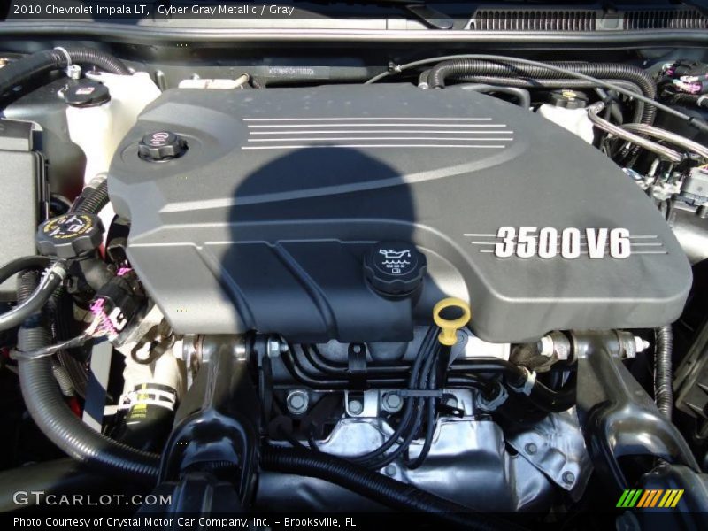 Cyber Gray Metallic / Gray 2010 Chevrolet Impala LT