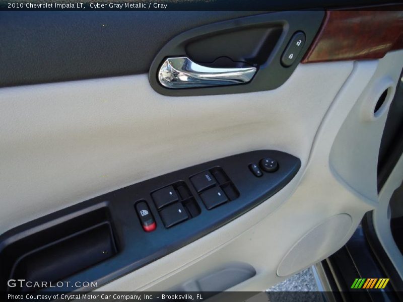 Cyber Gray Metallic / Gray 2010 Chevrolet Impala LT
