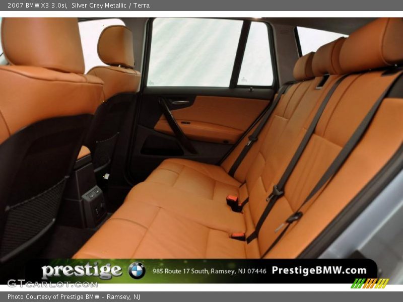 Silver Grey Metallic / Terra 2007 BMW X3 3.0si