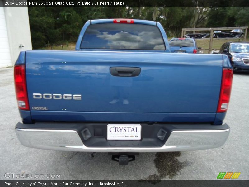 Atlantic Blue Pearl / Taupe 2004 Dodge Ram 1500 ST Quad Cab
