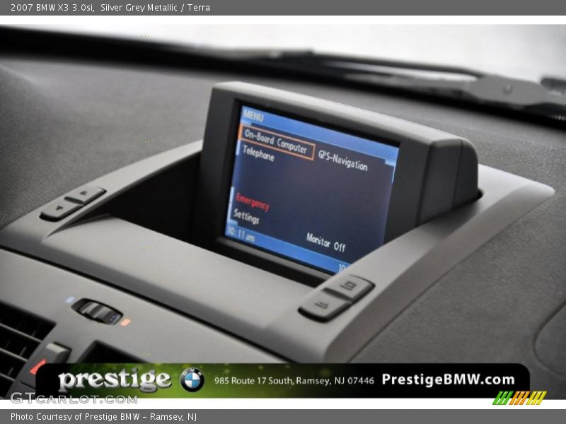 Silver Grey Metallic / Terra 2007 BMW X3 3.0si