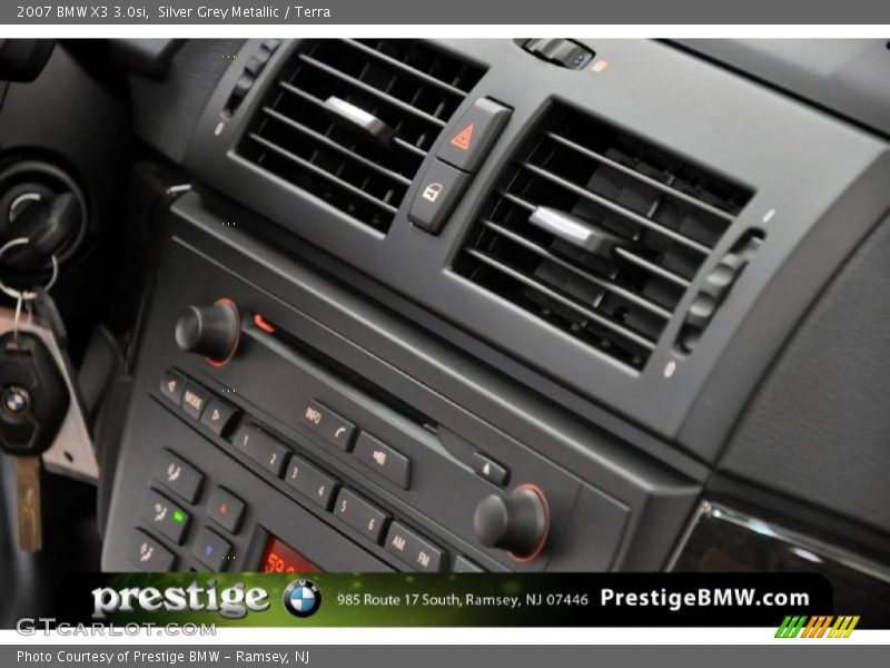 Silver Grey Metallic / Terra 2007 BMW X3 3.0si