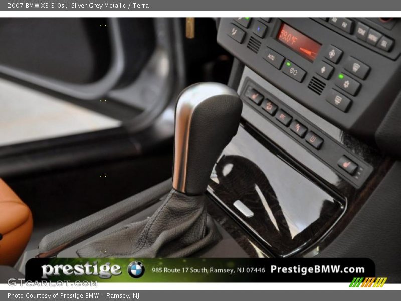 Silver Grey Metallic / Terra 2007 BMW X3 3.0si