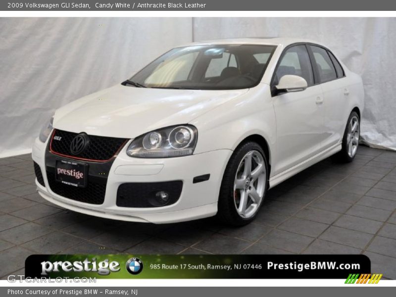 Candy White / Anthracite Black Leather 2009 Volkswagen GLI Sedan