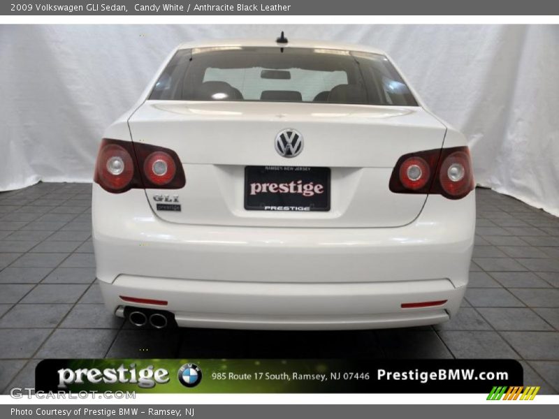 Candy White / Anthracite Black Leather 2009 Volkswagen GLI Sedan