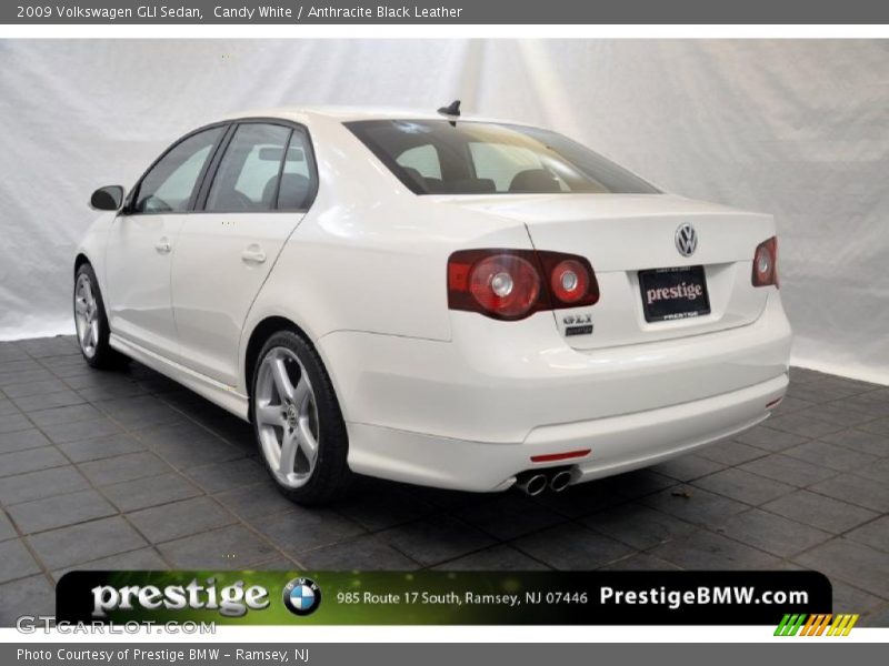 Candy White / Anthracite Black Leather 2009 Volkswagen GLI Sedan