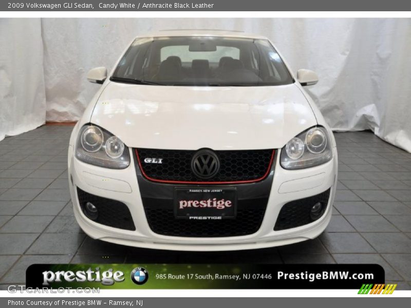 Candy White / Anthracite Black Leather 2009 Volkswagen GLI Sedan