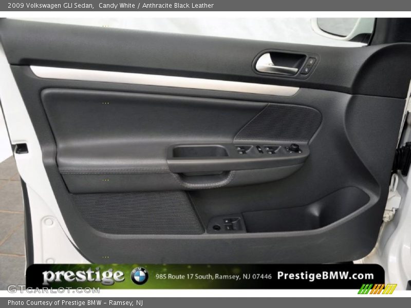 Candy White / Anthracite Black Leather 2009 Volkswagen GLI Sedan