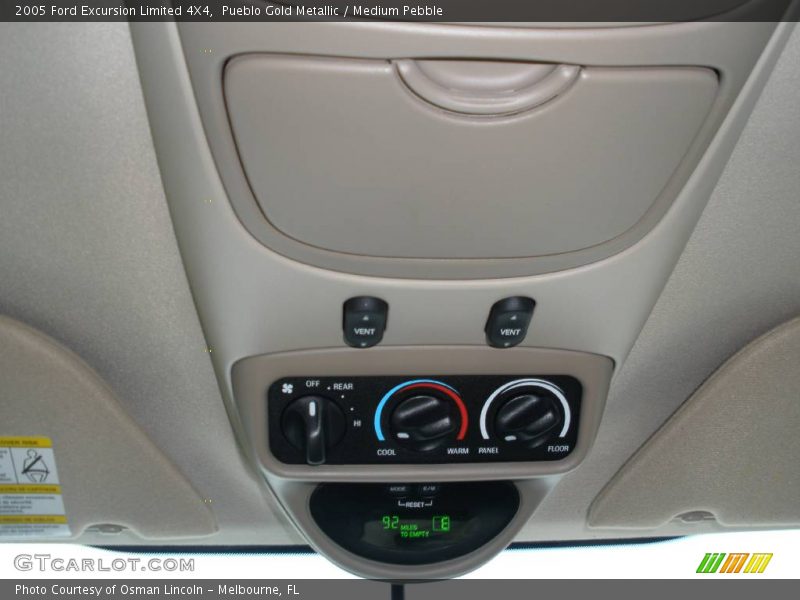 Pueblo Gold Metallic / Medium Pebble 2005 Ford Excursion Limited 4X4