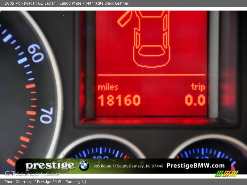 Candy White / Anthracite Black Leather 2009 Volkswagen GLI Sedan