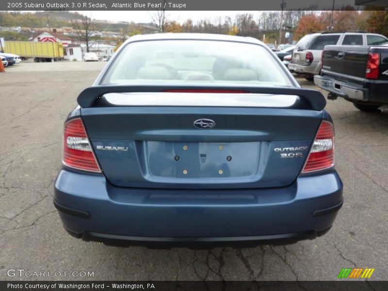 Atlantic Blue Pearl / Taupe 2005 Subaru Outback 3.0 R Sedan