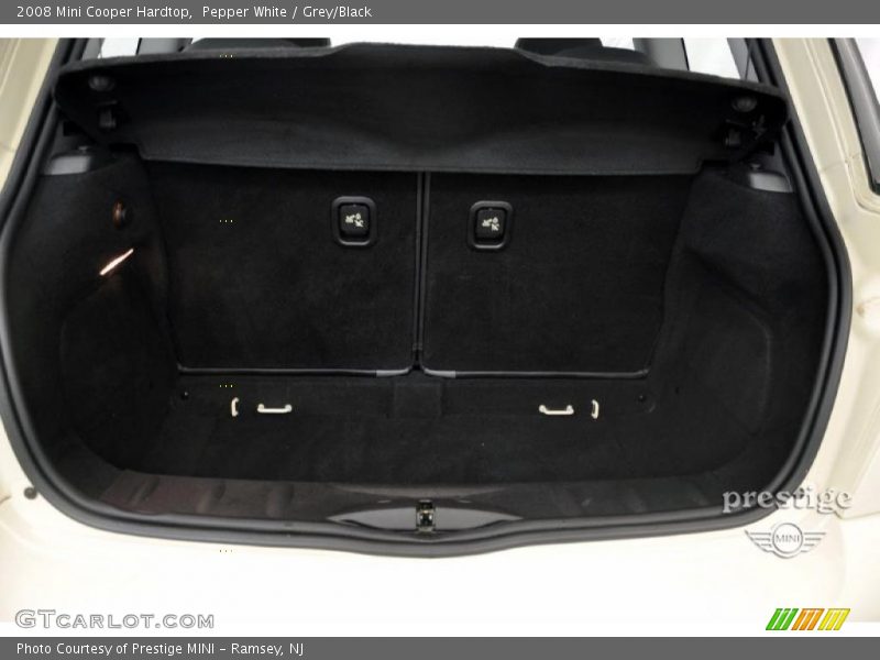 Pepper White / Grey/Black 2008 Mini Cooper Hardtop